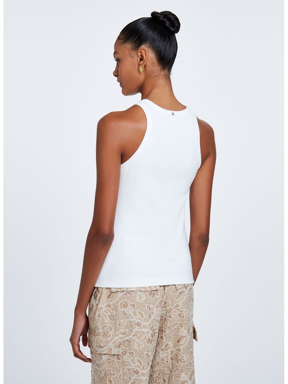 Bo.Bô — Regata Basic Off White Bo.Bô Feminina