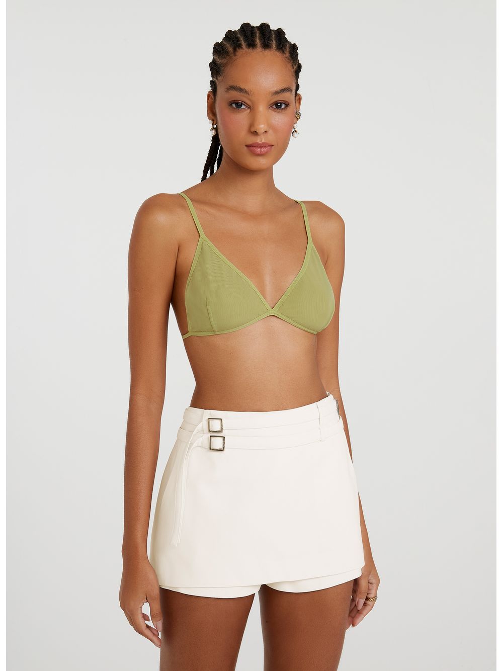 Bo.Bô — Top Basics Olive Bo.Bô Feminino