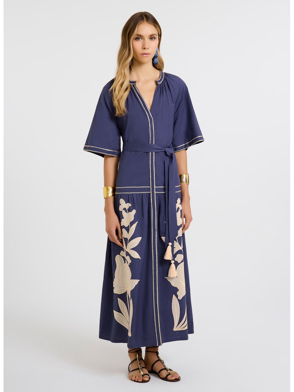 Bo.Bô — Vestido Palace Midi Bo.Bô Feminino