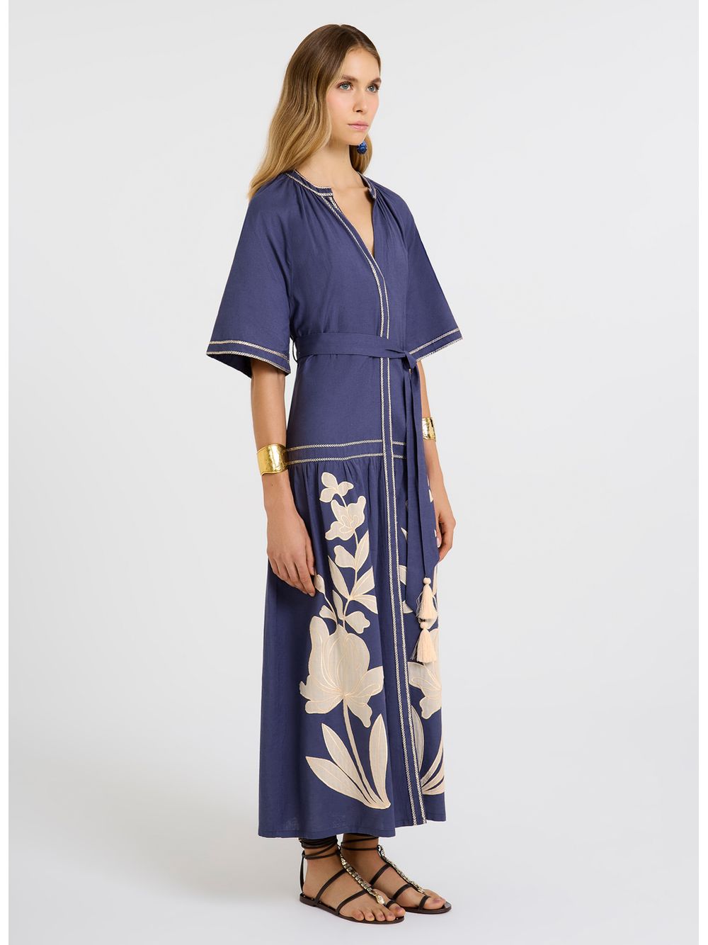 Bo.Bô — Vestido Palace Midi Bo.Bô Feminino