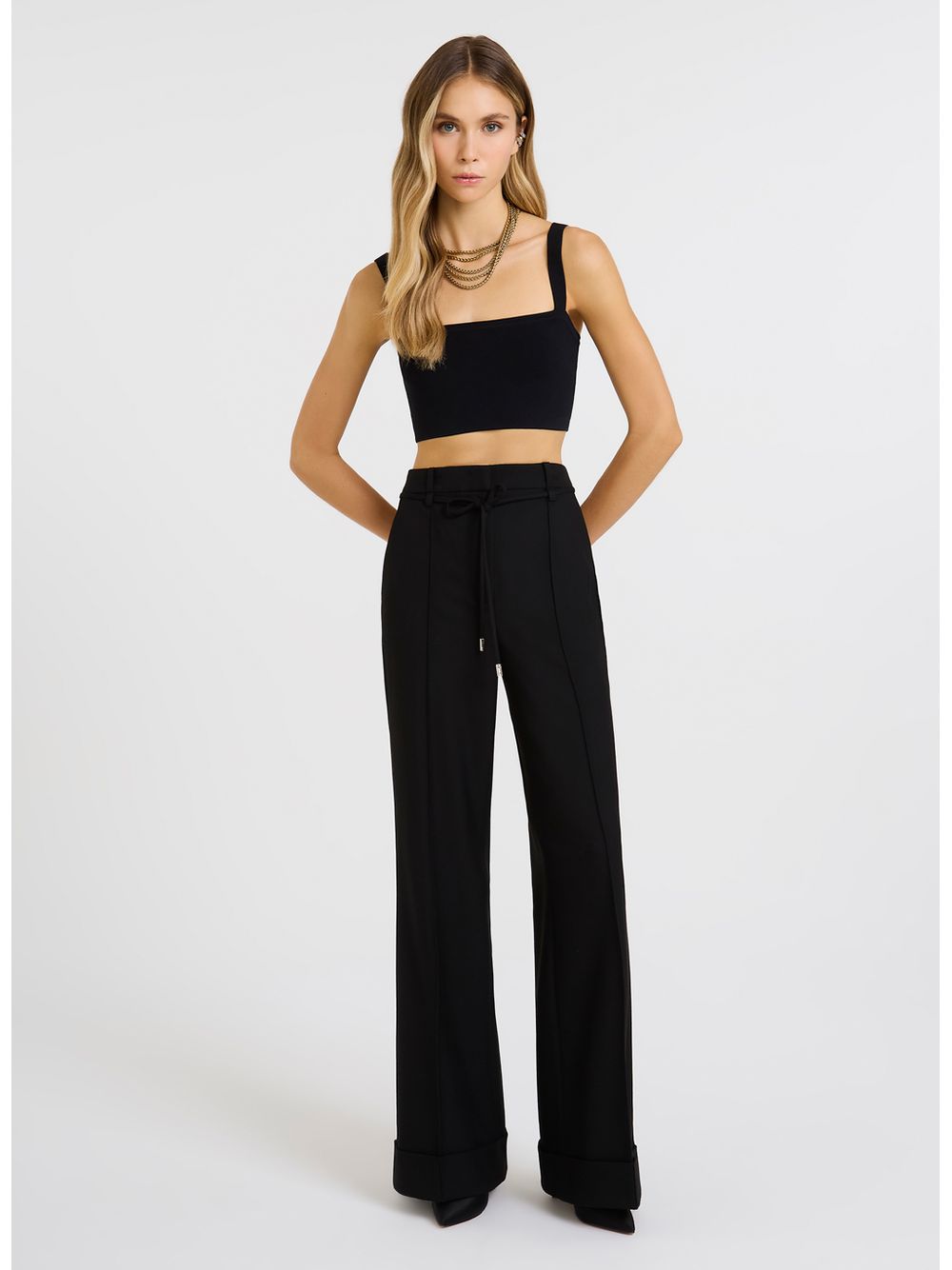 Bo.Bô — Top Tula Preto Tricot Bo.Bô Feminino