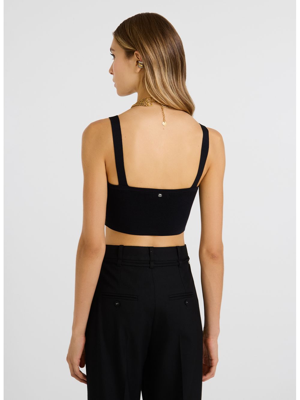 Bo.Bô — Top Tula Preto Tricot Bo.Bô Feminino