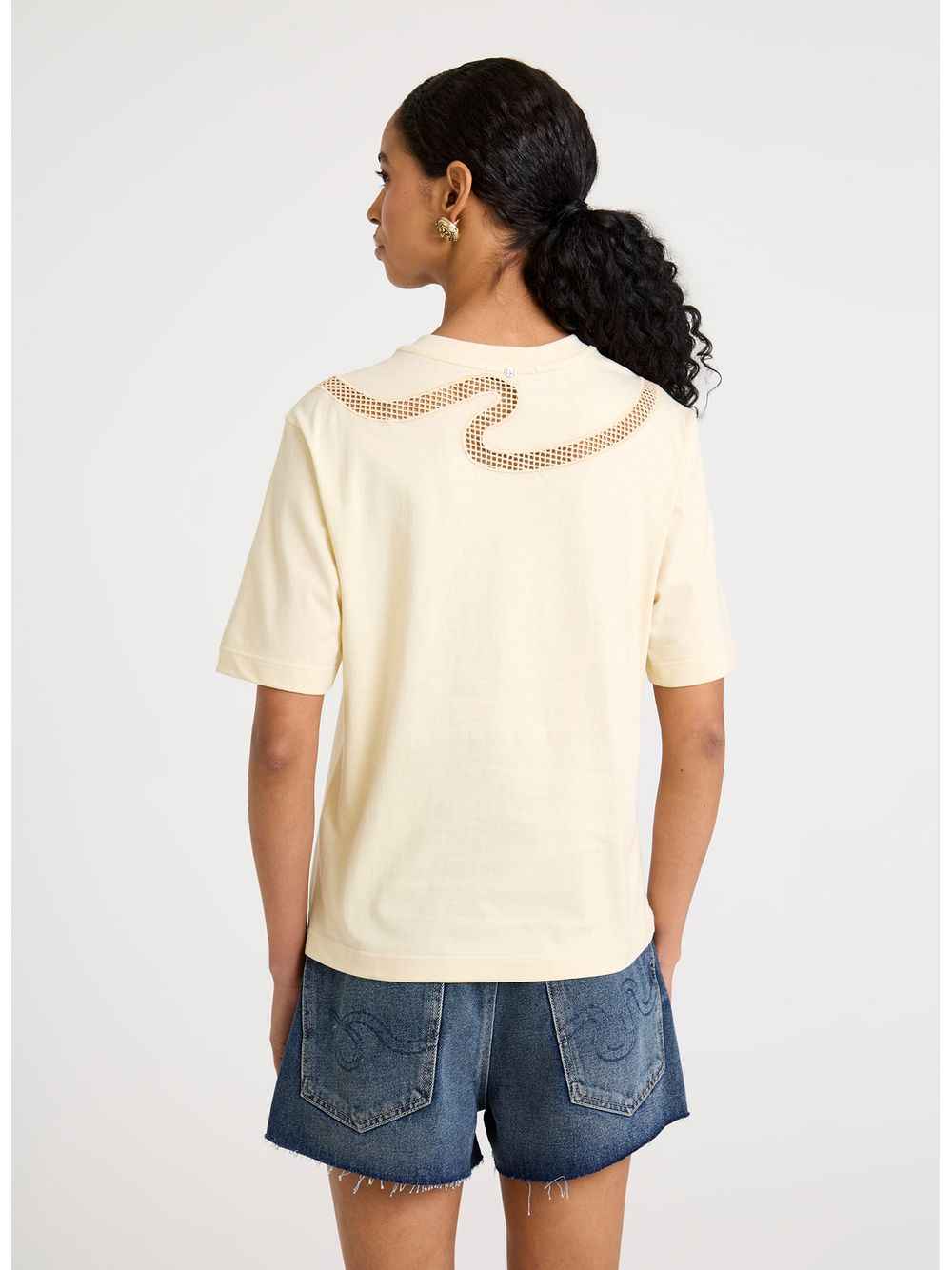 Bo.Bô — Camiseta Serpente Guipir Bo.Bô Feminina