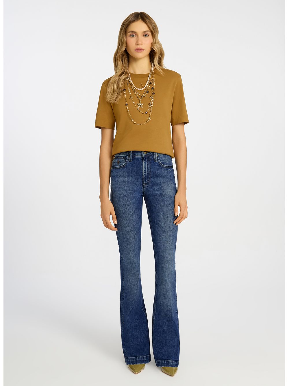 Bo.Bô — Camiseta Essential Camel Bo.Bô Feminina