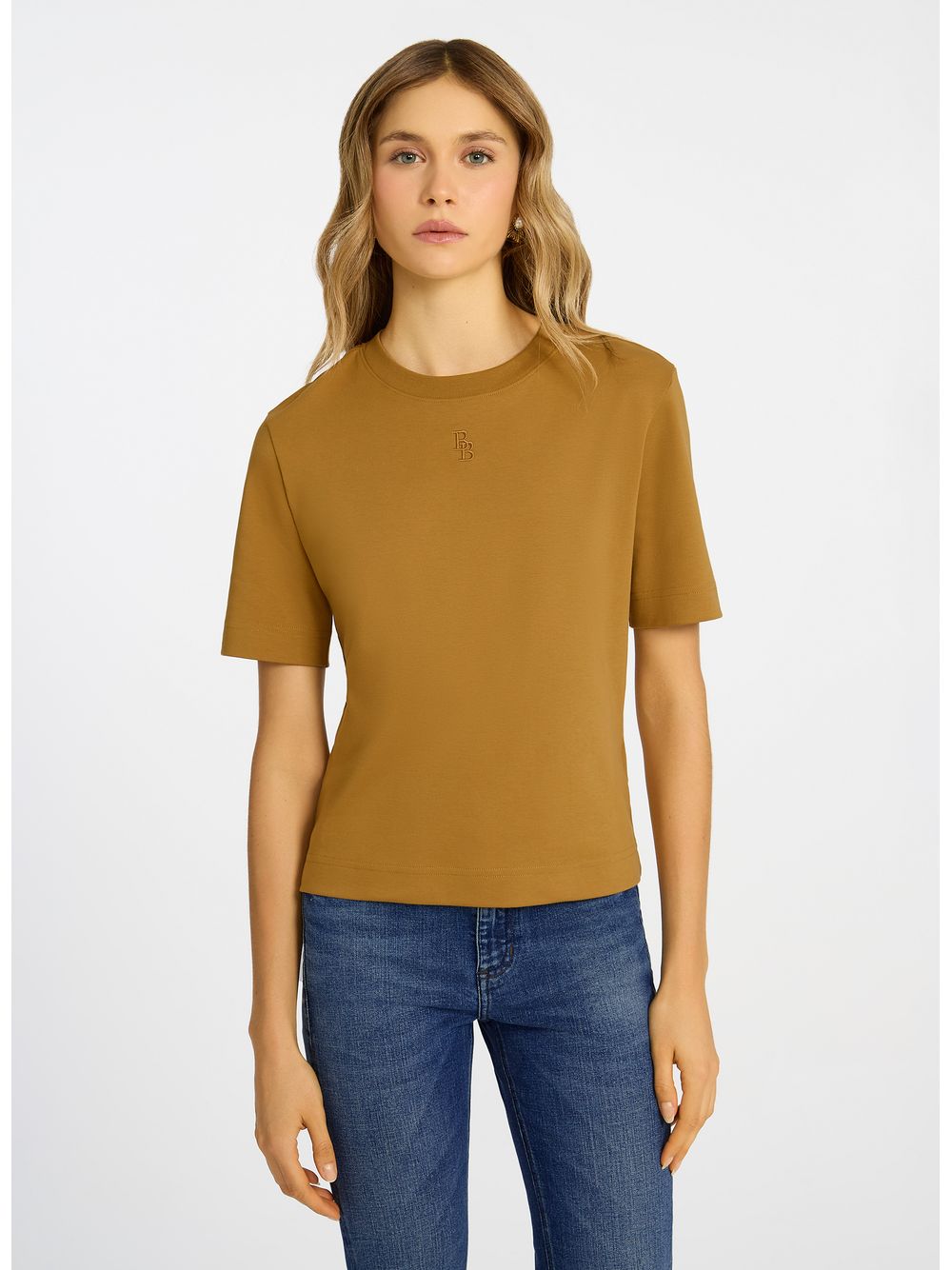 Bo.Bô — Camiseta Essential Camel Bo.Bô Feminina