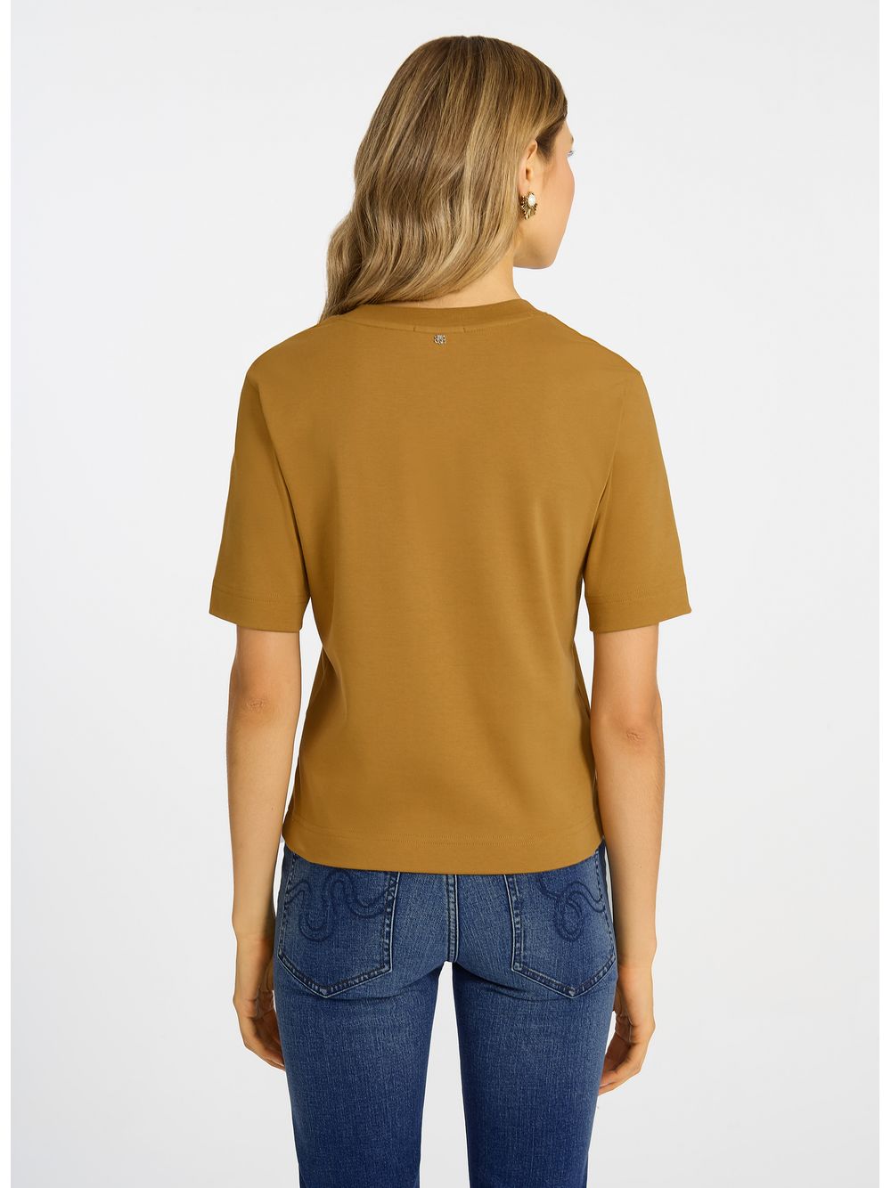 Bo.Bô — Camiseta Essential Camel Bo.Bô Feminina