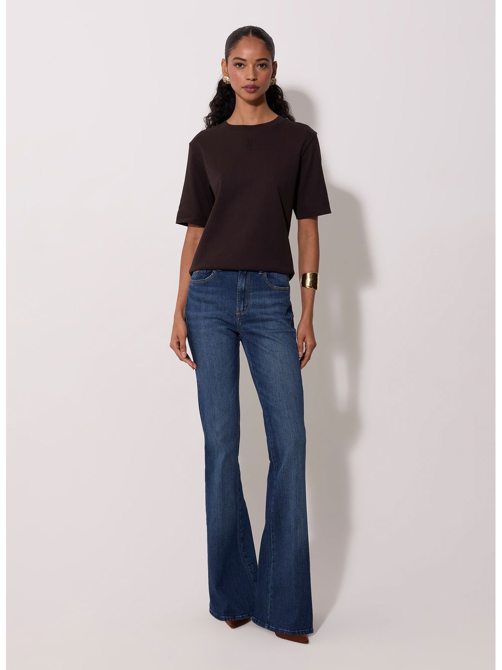Bo.Bô — Camiseta Essential BB Brown Bo.Bô Feminina