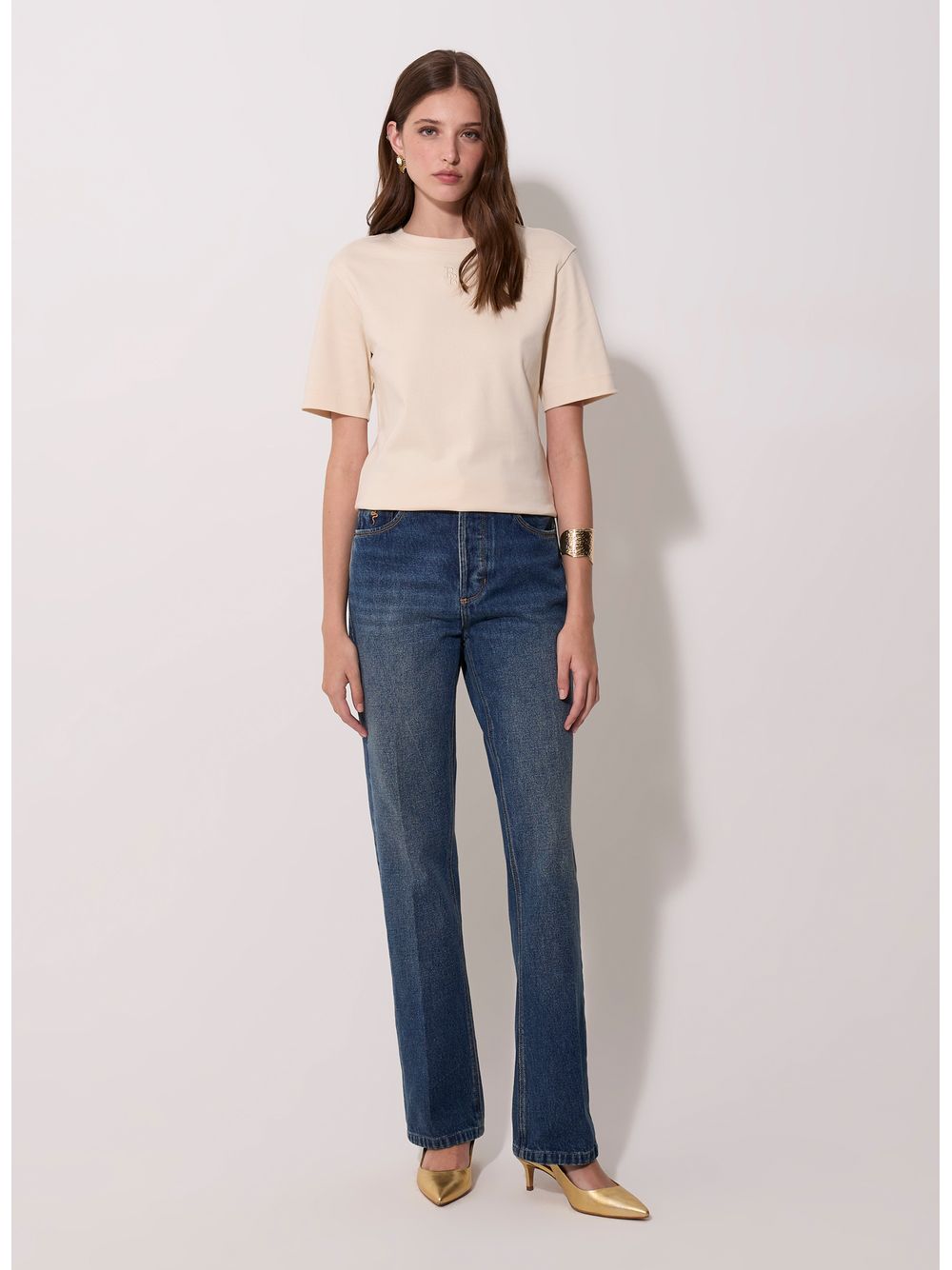Bo.Bô — Camiseta Essential Cream Bo.Bô Feminina