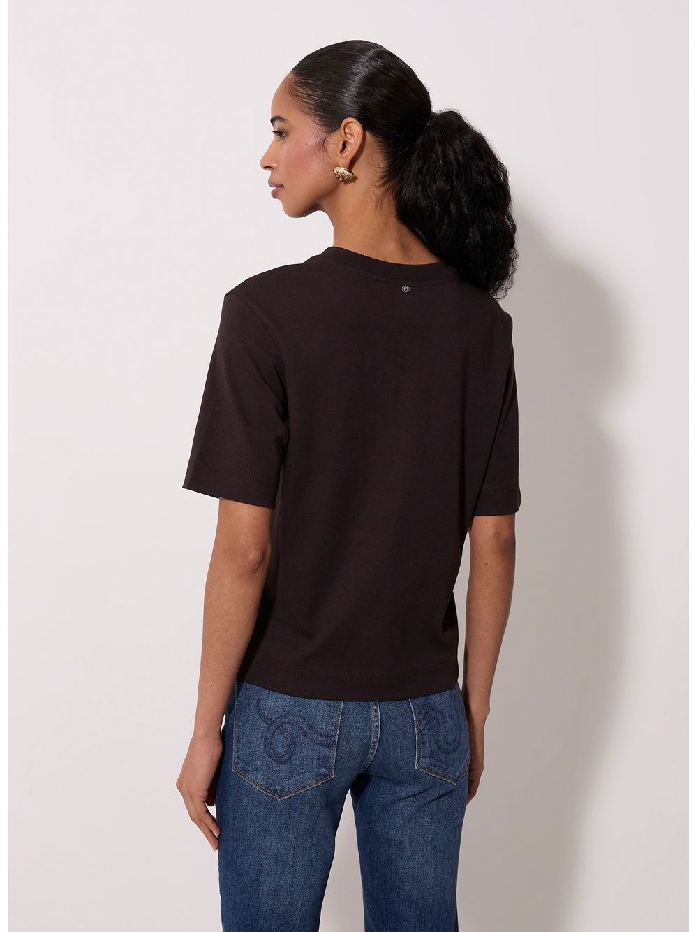 Bo.Bô — Camiseta Essential BB Brown Bo.Bô Feminina