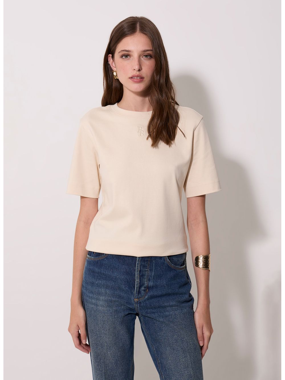 Bo.Bô — Camiseta Essential Cream Bo.Bô Feminina