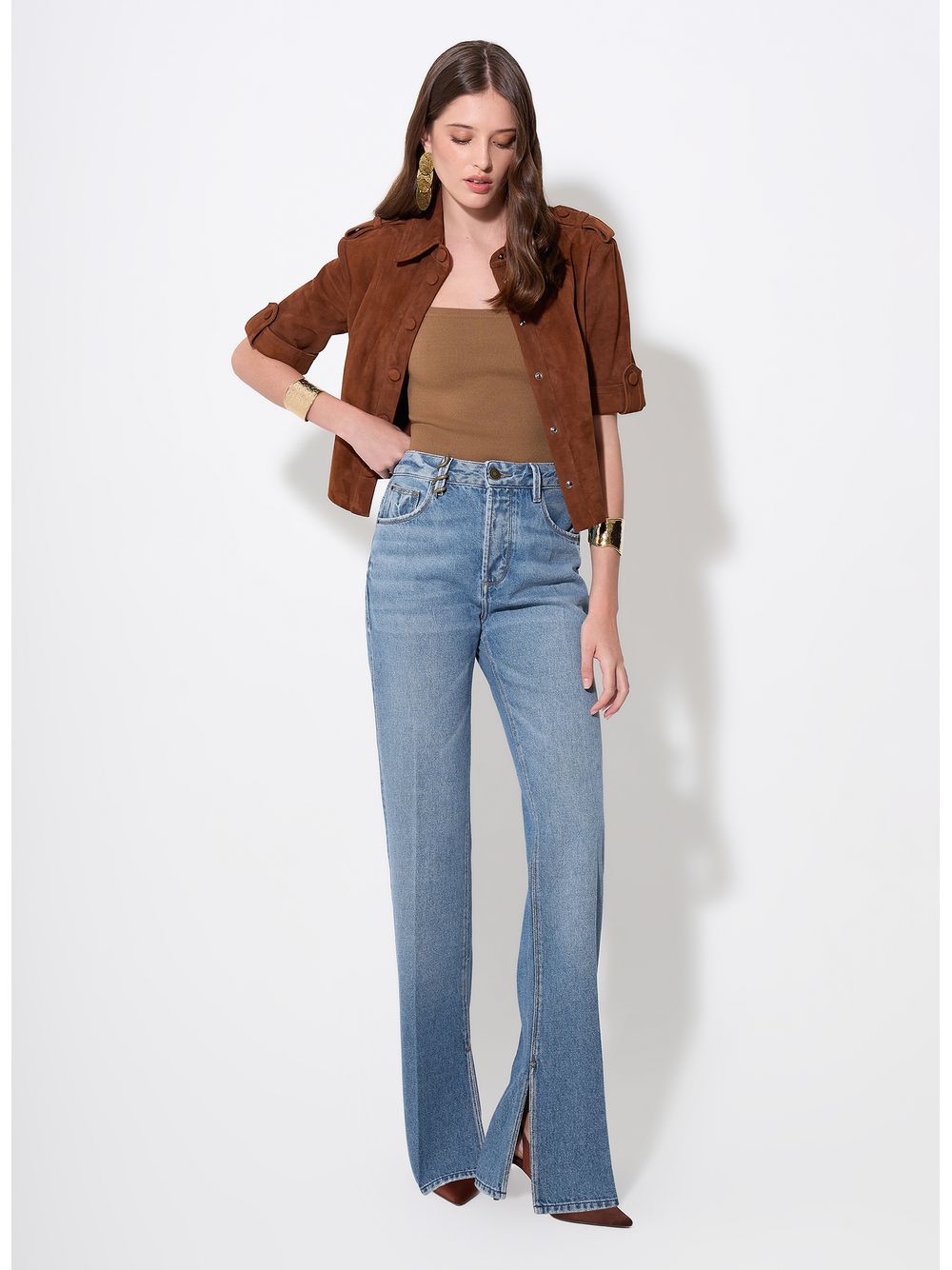 Bo.Bô — Top New Tula Toffee Tricot Bo.Bô Feminino