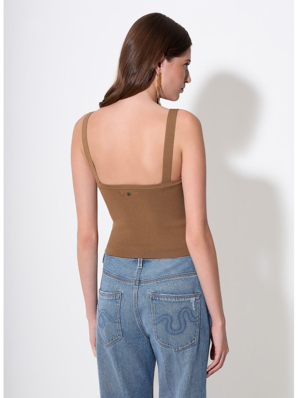 Bo.Bô — Top New Tula Toffee Tricot Bo.Bô Feminino