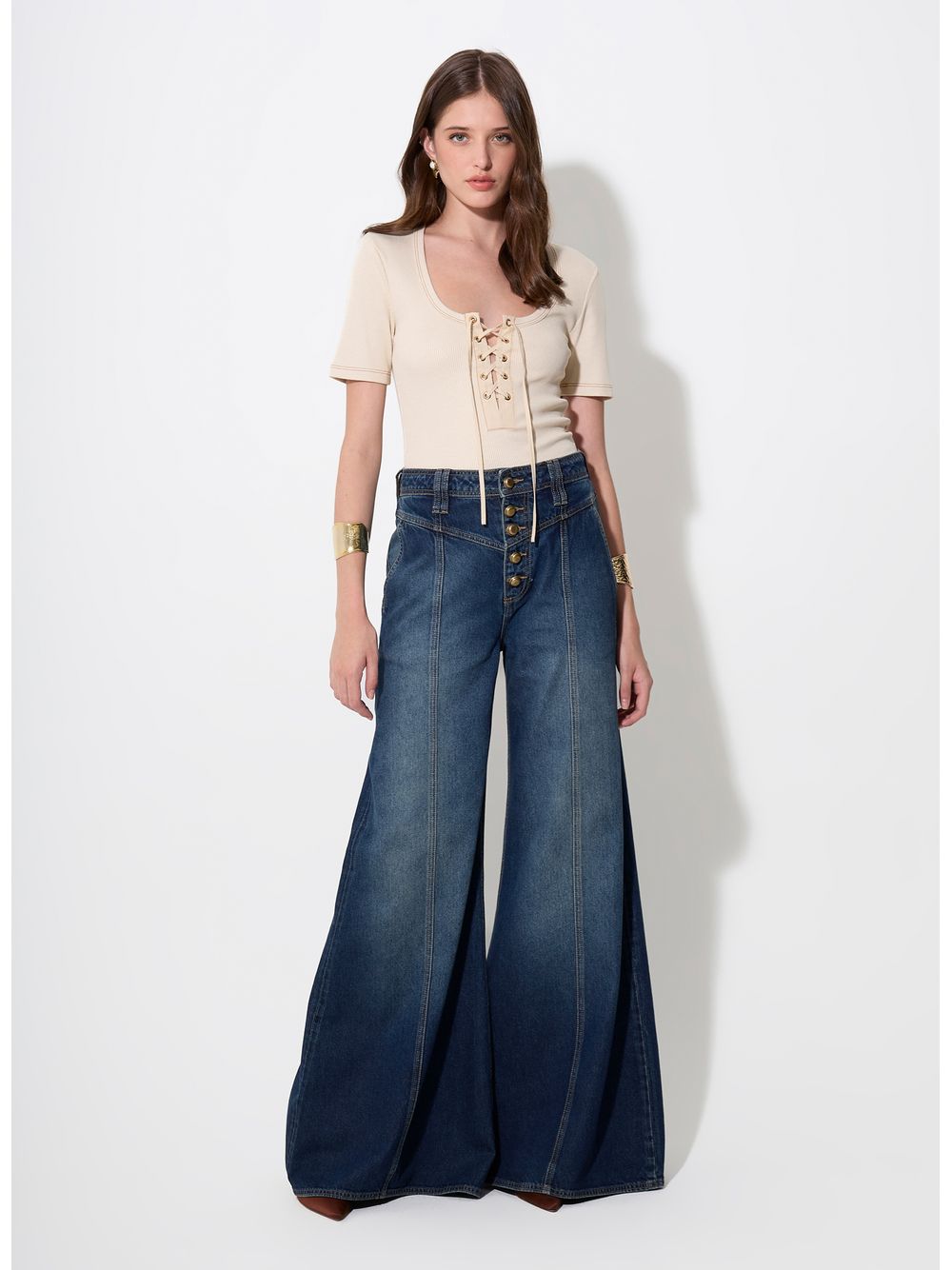 Bo.Bô — Blusa Laces Sand Bo.Bô Feminina