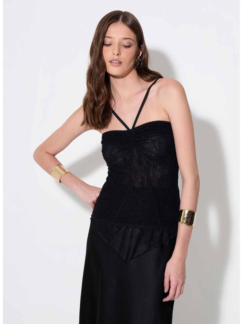 Bo.Bô — Top Tripoli Black Bo.Bô Feminino