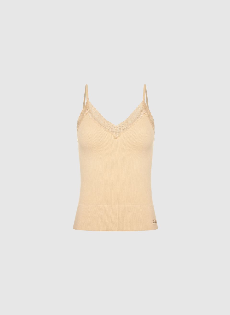 Regata Renda Longa Latte Bo.bô Feminina