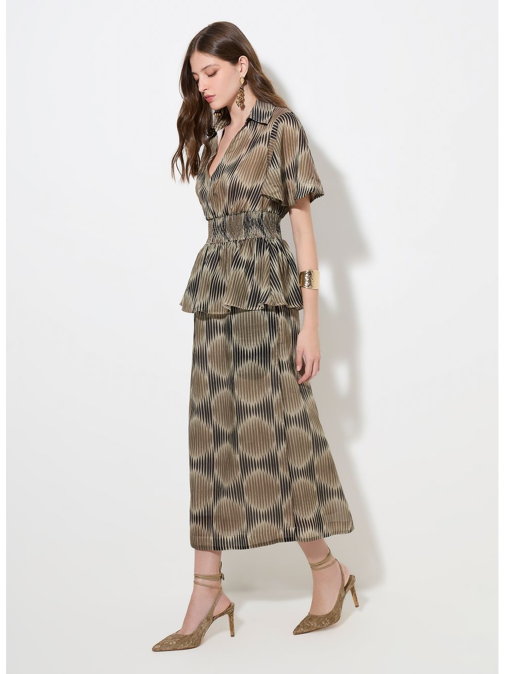 Bo.Bô — Vestido Rosie Sotto Midi Bo.Bô Feminino