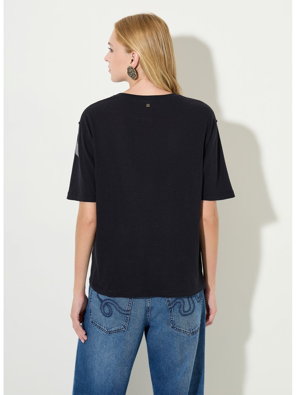 Bo.Bô — Camiseta Star Black Bo.Bô Feminina