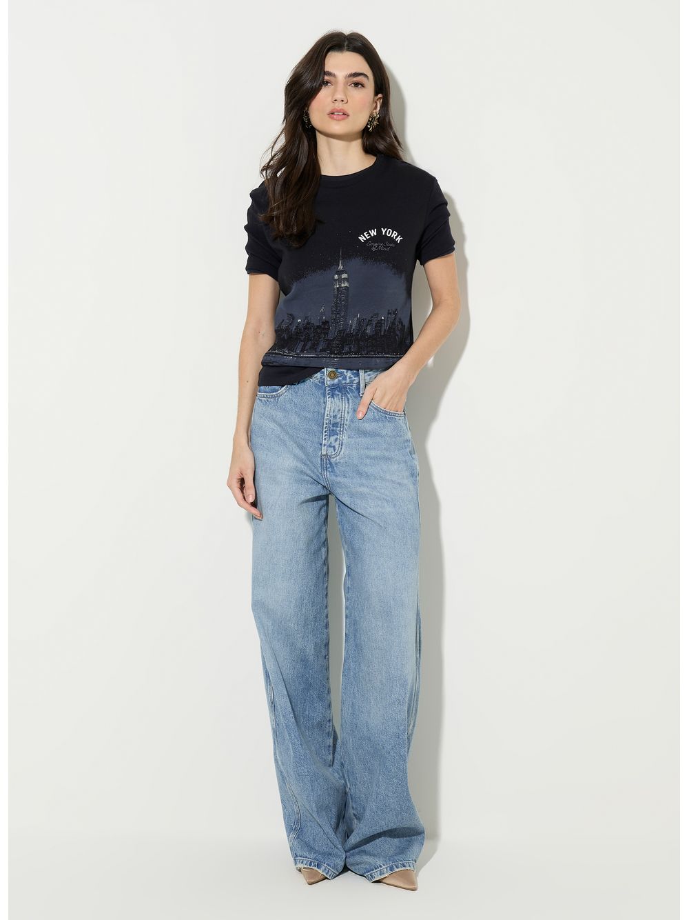 Bo.Bô — Camiseta New York City Bo.Bô Feminina