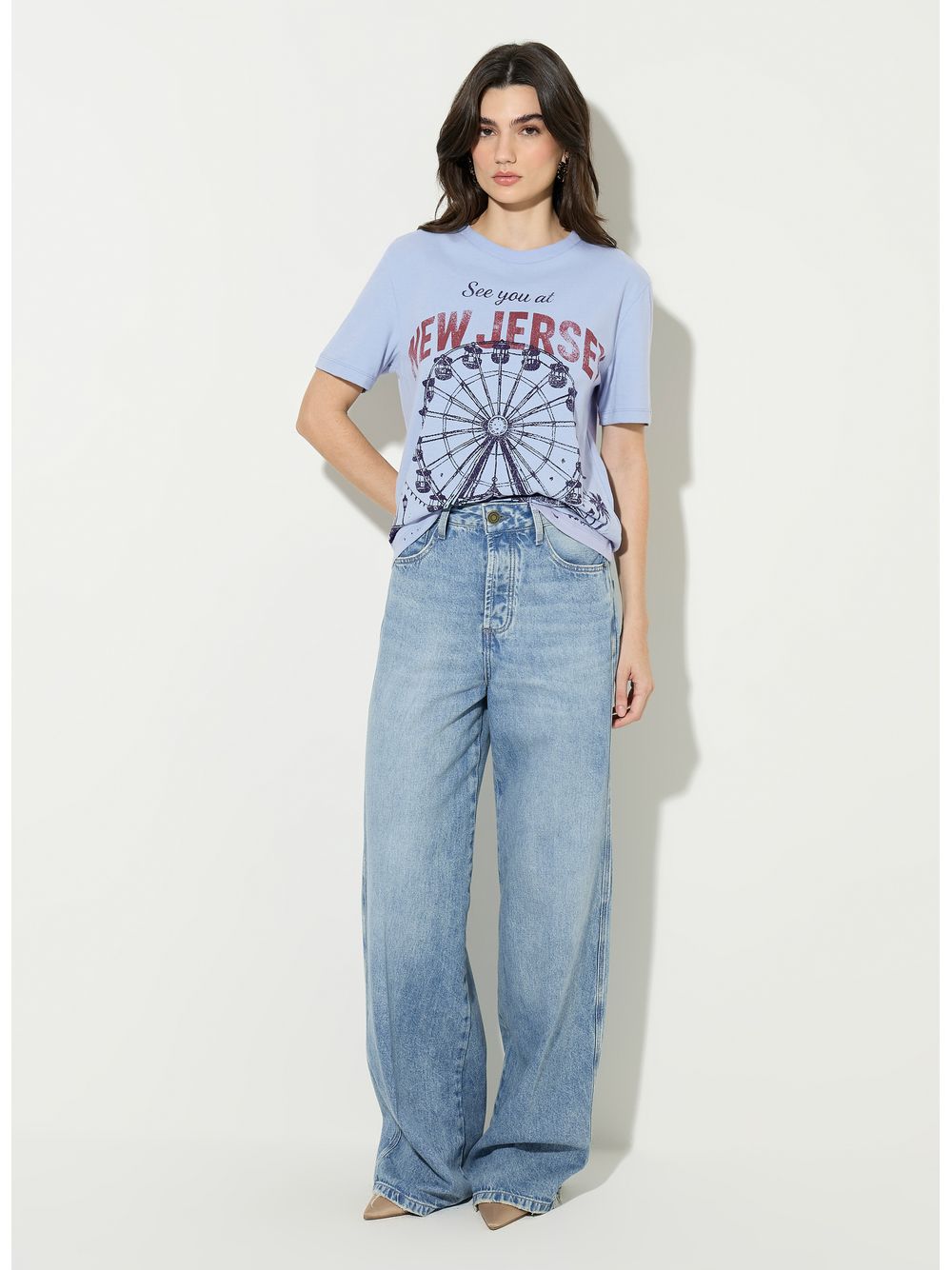 Bo.Bô — Camiseta New Jersey Bo.Bô Feminina