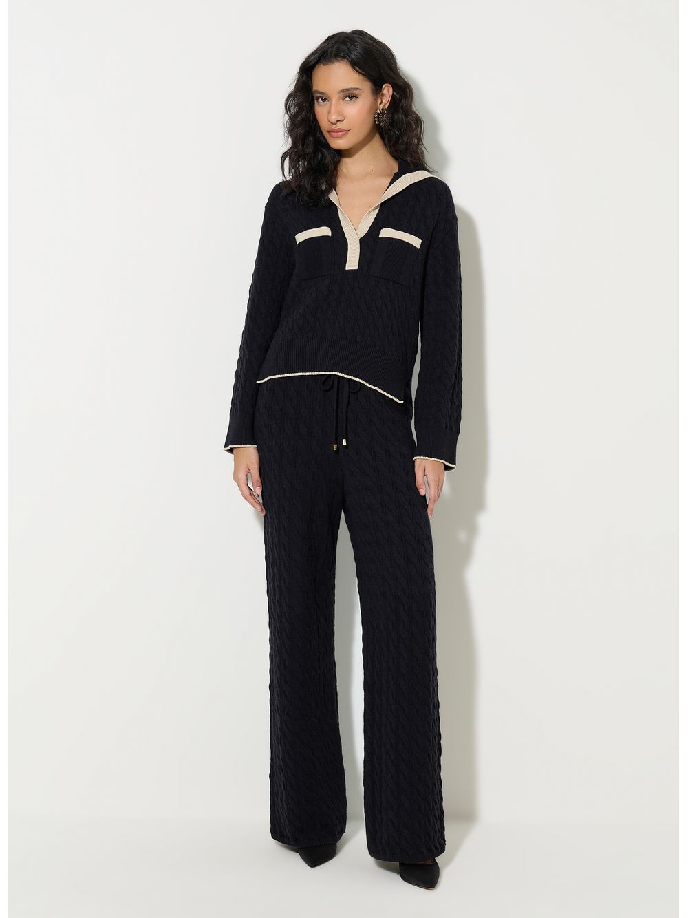 Bo.Bô — Calça Alessia Tricot Bo.Bô Feminina
