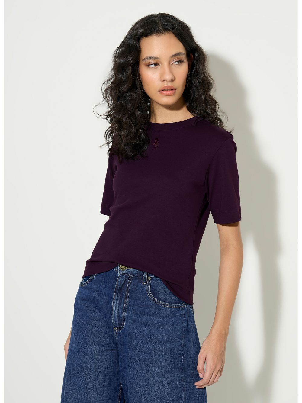 Bo.Bô — Camiseta Essencial Grape Bo.Bô Feminina