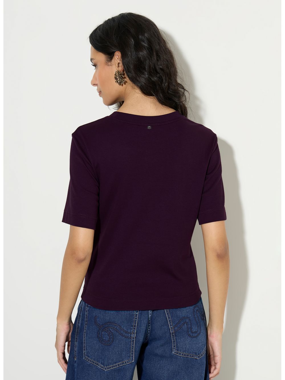 Bo.Bô — Camiseta Essencial Grape Bo.Bô Feminina