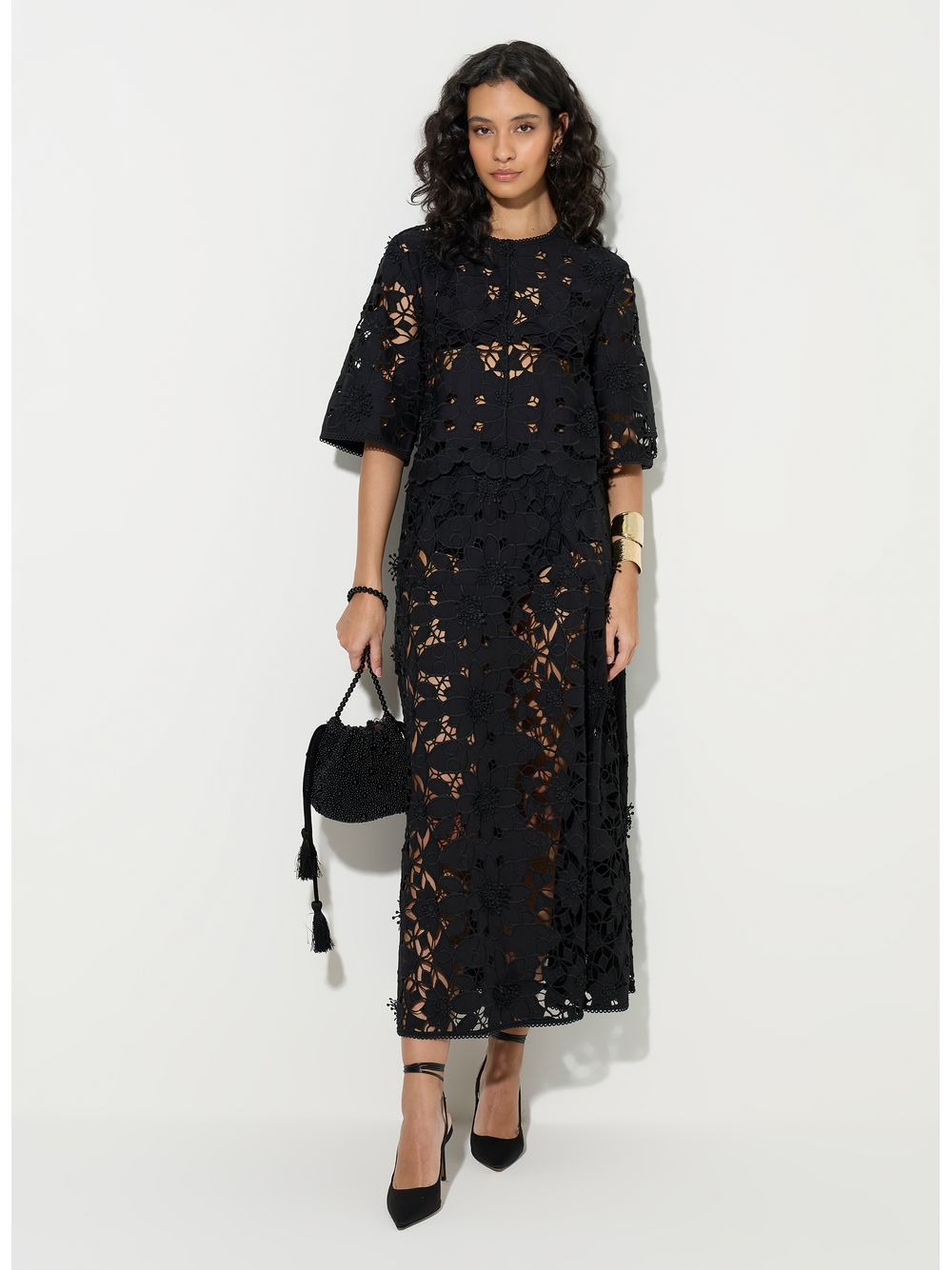 Bo.Bô — Casaco Gaelle Black Bo.Bô Feminino
