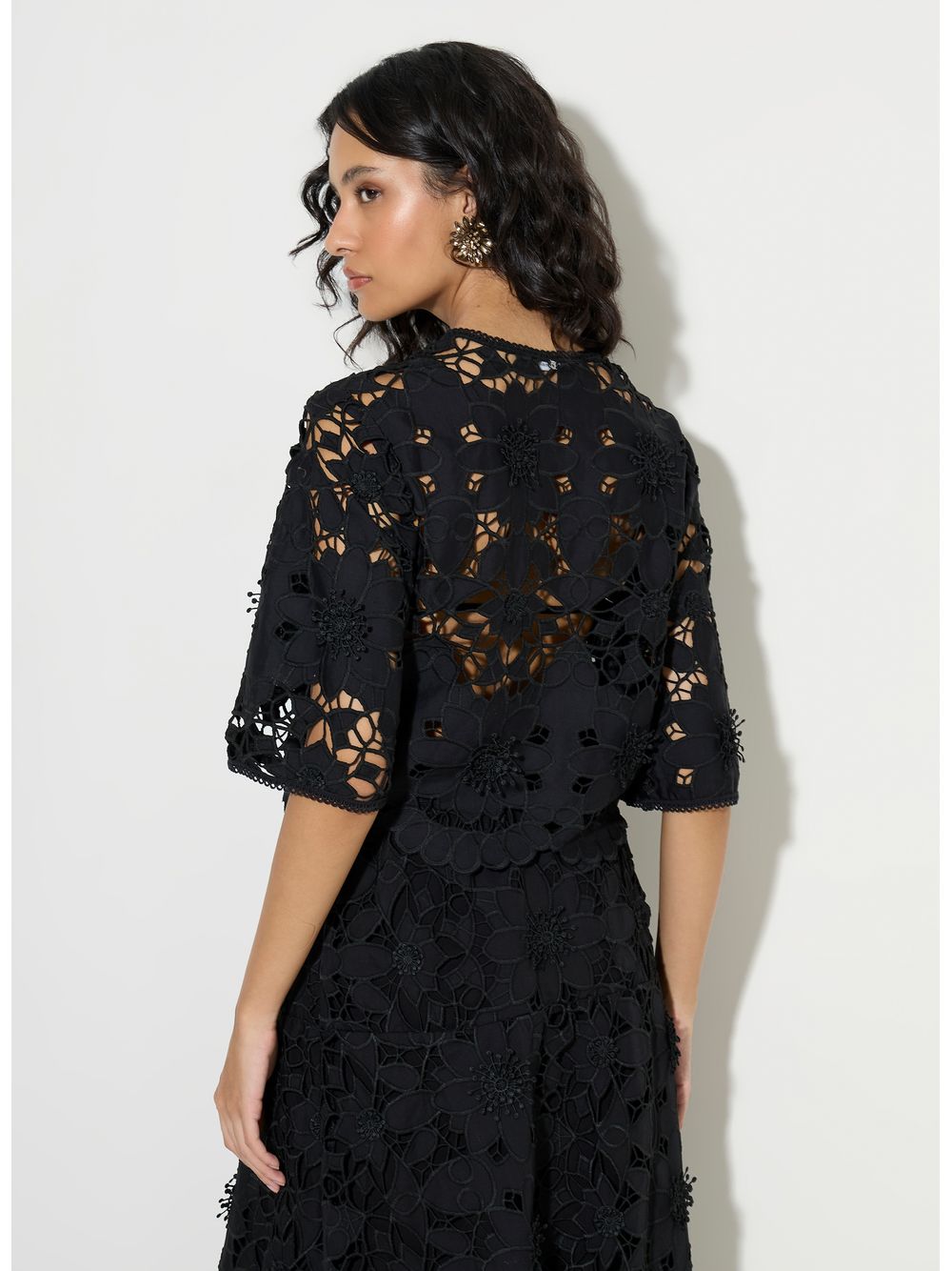 Bo.Bô — Casaco Gaelle Black Bo.Bô Feminino