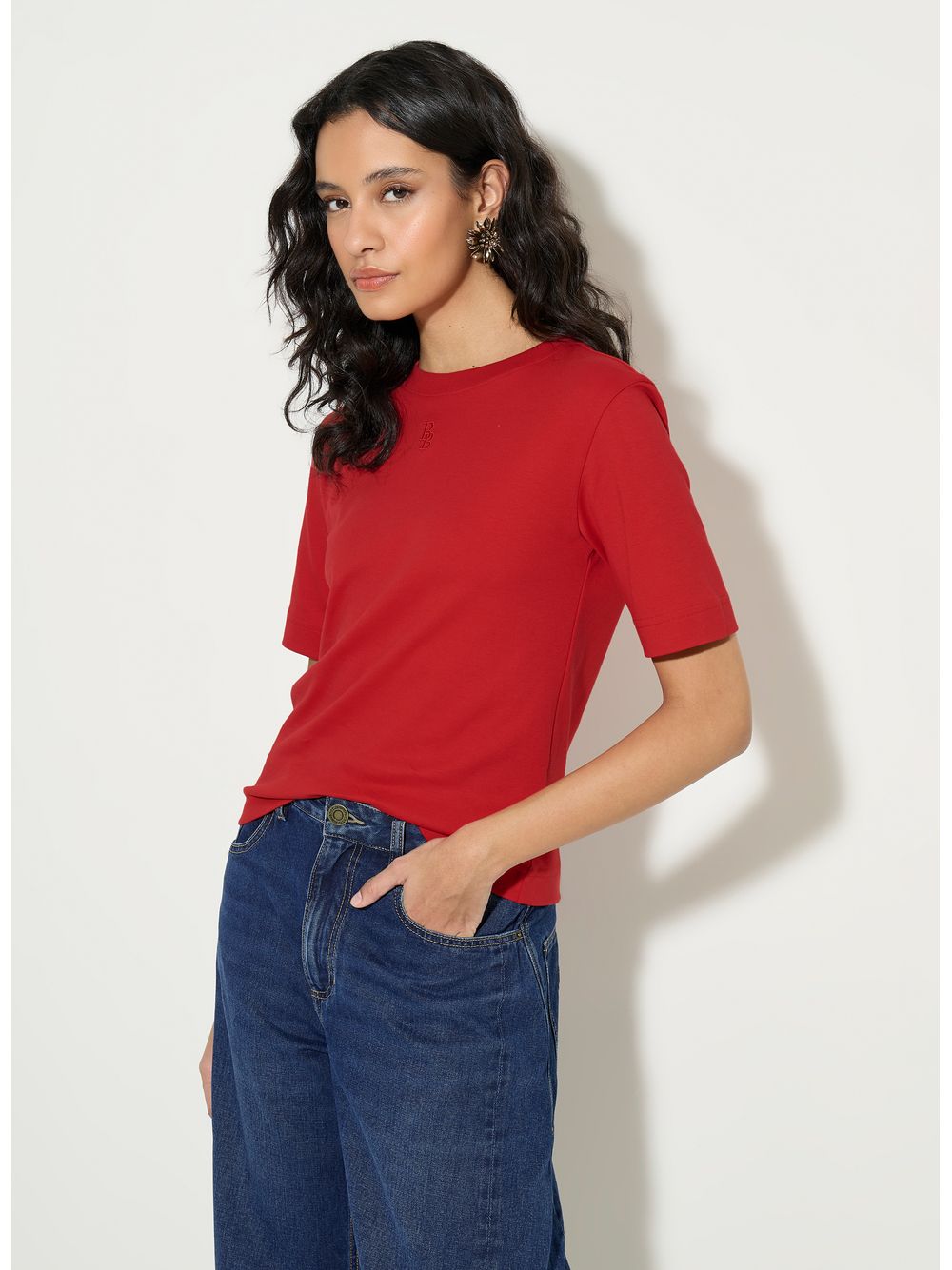 Bo.Bô — Camiseta Essencial Tomate Bo.Bô Feminina