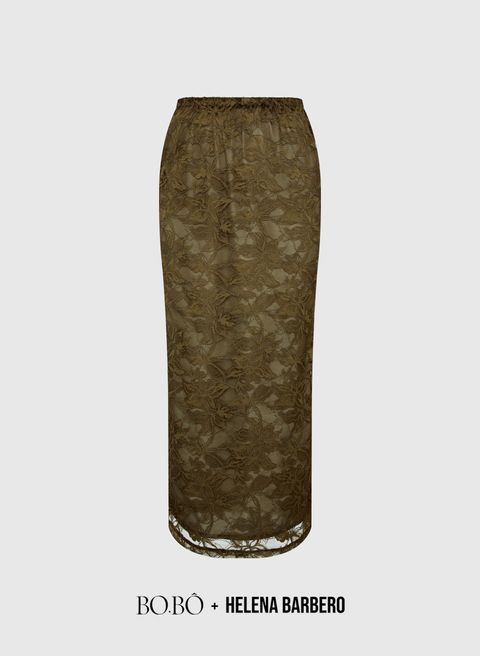 Saia Helena Renda Midi Bo.bô Feminina — Bo.Bô