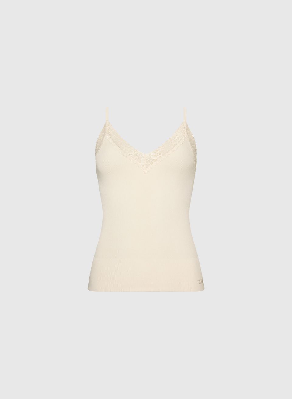 Regata Renda Cream Bo.bô Feminina