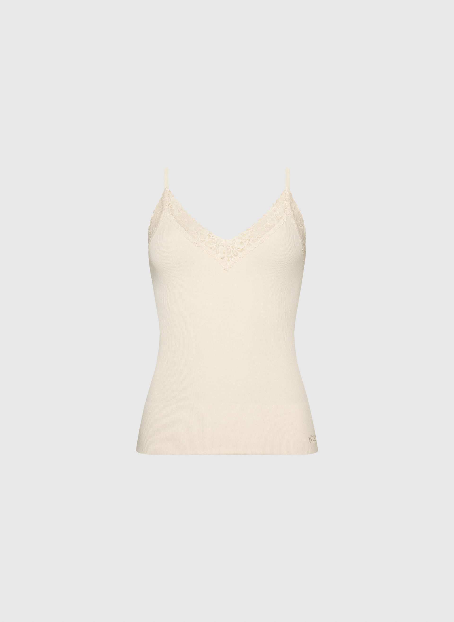 Regata Renda Cream Bo.bô Feminina — Bo.Bô